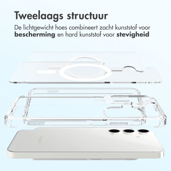 Accezz Xtreme Impact Backcover met MagSafe Samsung Galaxy A17 (5G) - Transparant