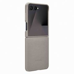 Samsung Originele KindSuit Vegan Leather Case Samsung Galaxy Z Flip 7 - Taupe