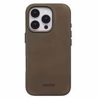 Accezz Vintage Leather MagSafe Backcover Apple iPhone 16 Pro - Rustic Brown