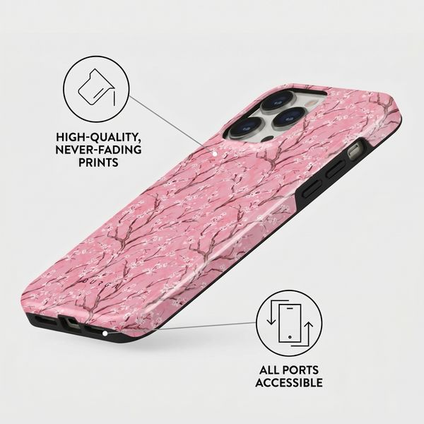 Burga Tough Back Cover with MagSafe Apple iPhone 14 Pro - Sakura