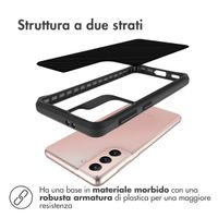 imoshion Rugged Hybrid Case Samsung Galaxy S21 - Zwart