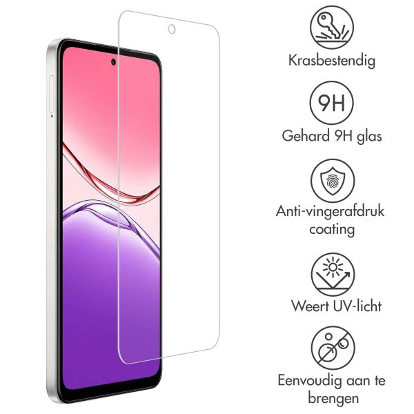 Accezz Gehard Glas Screenprotector Oppo A5 5G (2025)