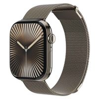 Vonmählen Milanese Loop 2 bandje Apple Watch | 44/45/46/49 mm - Desert Sand