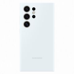 Samsung Originele Silicone Backcover Samsung Galaxy S24 Ultra - White