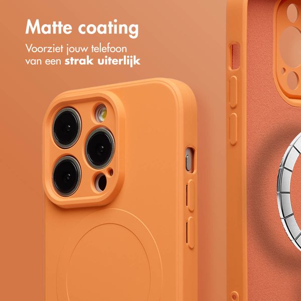 imoshion Color Backcover met MagSafe Apple iPhone 14 Pro - Neon Orange