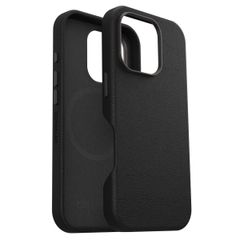 OtterBox Symmetry Cactus leren Backcover met MagSafe Apple iPhone 16 Pro - Noir Ash