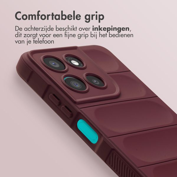 imoshion EasyGrip Backcover Motorola Moto G57 Power - Aubergine