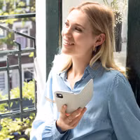 Selencia Echt Leren Bookcase Samsung Galaxy A72 - Greige