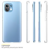 Accezz Clear Backcover Xiaomi Mi 11 - Transparant