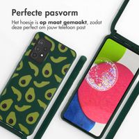 imoshion Siliconen design hoesje met koord Samsung Galaxy A52(s) (5G/4G) - Avocado Green