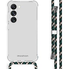 imoshion Backcover met koord Samsung Galaxy S23 - Green Multi Color