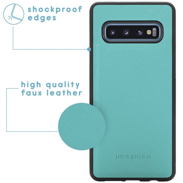 imoshion Luxe Portemonnee Samsung Galaxy S10 - Turquoise