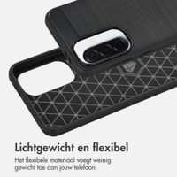 imoshion Brushed Backcover Samsung Galaxy A37 (5G) - Zwart
