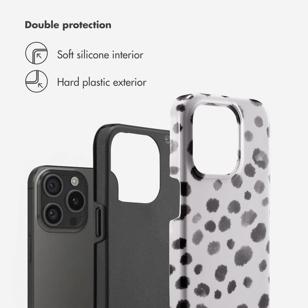 Selencia Vivid Back Cover Apple iPhone 15 Pro - Trendy Leopard