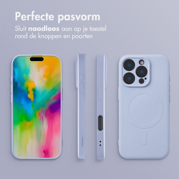 imoshion Color Backcover met MagSafe iPhone 16 Pro Max - Lila