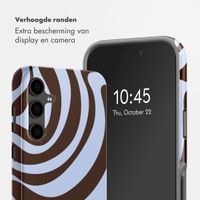 Selencia Vivid Backcover Samsung Galaxy S24 FE - Dream Swirl Chocolate