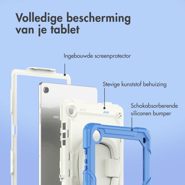 imoshion Rugged Kidsproof Backcover Samsung Galaxy Tab A9 Plus - Blauw