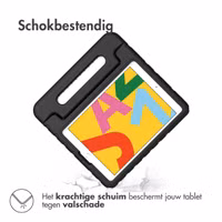 imoshion Kidsproof Backcover met handvat Apple iPad 9 (2021) 10.2 inch / iPad 8 (2020) 10.2 inch / iPad 7 (2019) 10.2 inch - Zwart