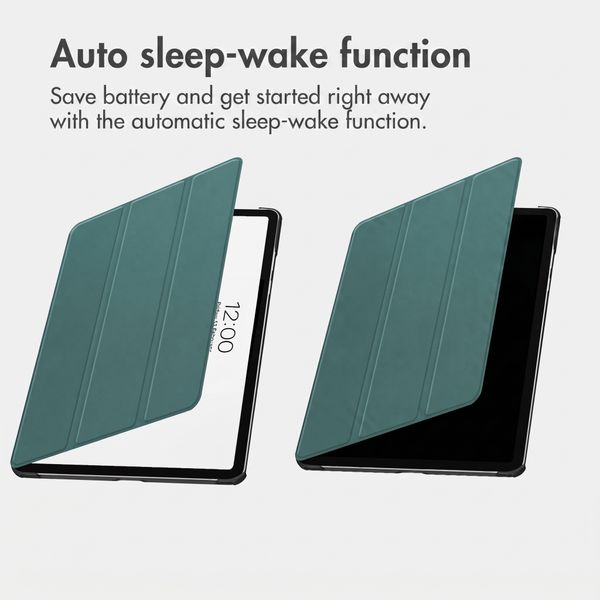 imoshion Trifold Book Case Apple iPad Mini 7 (2024) / iPad Mini 6 (2021) - Dark Green