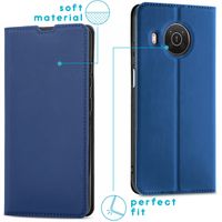 imoshion Slim Folio Bookcase Nokia X10 / X20 - Blauw