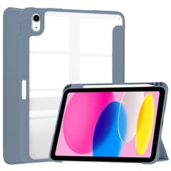 imoshion Trifold Hard Case Book Cover Apple iPad 11 (2025) 11 inch A16 / iPad 10 (2022) 10.9 inch - Purple