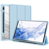 Dux Ducis Toby Bookcase Samsung Galaxy Tab S8 / S7 - Blauw