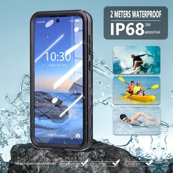 Redpepper Dot Plus Waterproof Backcover Samsung Galaxy A36 - Zwart