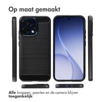 imoshion Brushed Backcover Oppo Reno15 (5G) - Zwart