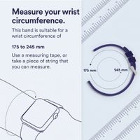 imoshion QuickFit® Nylon Band - Garmin 20 mm Connector - Size L/XL - Black