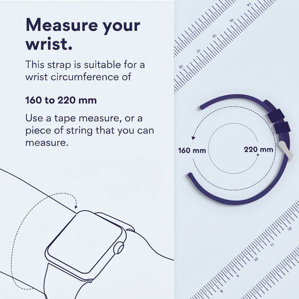 imoshion Ocean Silicone Band Samsung Galaxy Watch Ultra 2 (2026) / Ultra (2024/2025) - Black