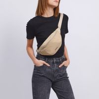 Wouf Downtown Waist Bag - Crossbody Bag - Heuptasje dames - Oatmilk