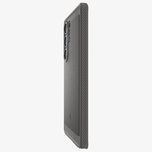 Spigen Rugged Armor Backcover MagSafe Samsung Galaxy S25 Ultra - Marble Gray