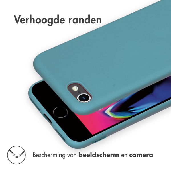 imoshion Color Backcover iPhone SE (2022 / 2020) / 8 / 7 - Donkergroen