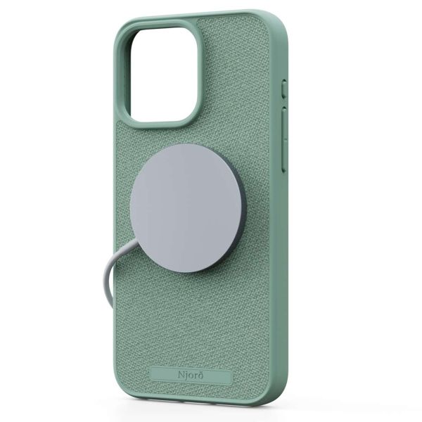 Njorð Collections Fabric MagSafe Case iPhone 15 Pro Max - Turquoise