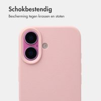 imoshion Texture Backcover Apple iPhone 16 - Roze