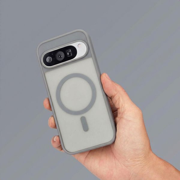 imoshion Color Guard Backcover met MagSafe Google Pixel 9 / 9 Pro / 10 / 10 Pro - Grijs