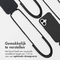 imoshion Color Backcover met afneembaar koord met MagSafe Apple iPhone 17 - Zwart