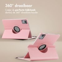 imoshion 360° draaibare Bookcase Lenovo Tab M11 - Roze