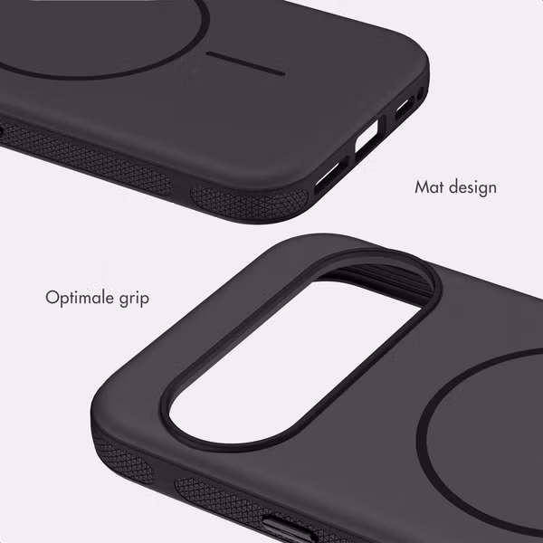 imoshion Color Backcover met Thin MagSafe Ring Google Pixel 11 / 11 Pro / 10 / 10 Pro - Zwart