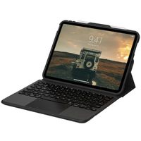 UAG Rugged Bluetooth Keyboard Apple iPad 11 (2025) 11 inch A16 / iPad 10 (2022) 10.9 inch - Zwart