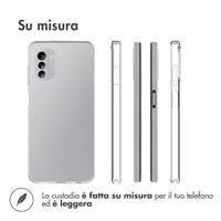 Accezz Clear Backcover Nokia G60 - Transparant