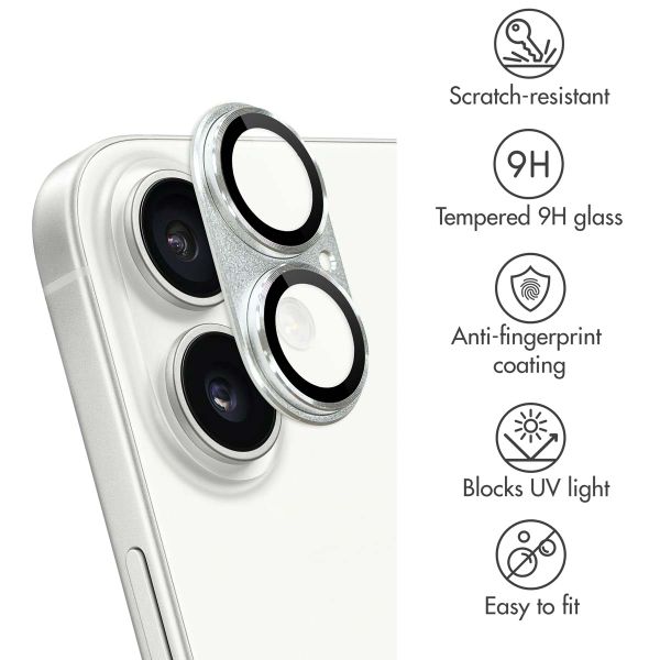 imoshion Camera Protector Glass 2-pack Apple iPhone 17 - Silver