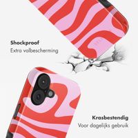 Selencia Vivid Backcover met MagSafe Apple iPhone 17 - Dream Swirl Pink