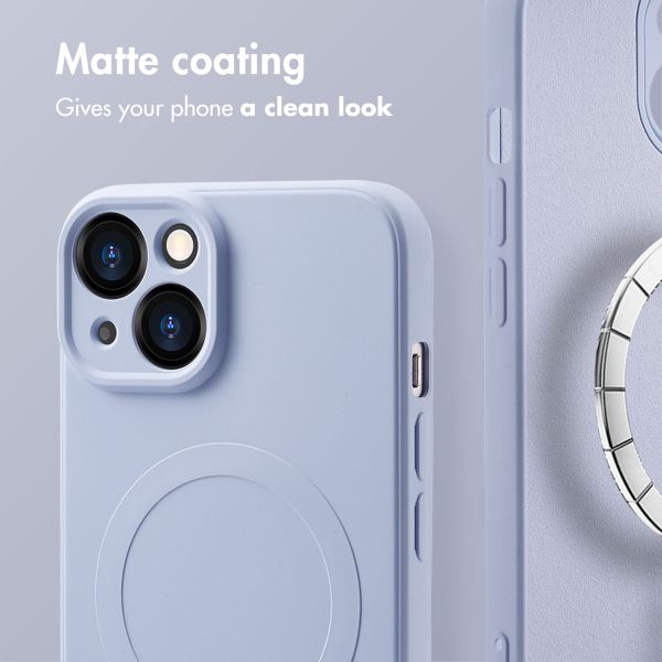 imoshion Colour Back Cover with MagSafe Apple iPhone 14 - Lila
