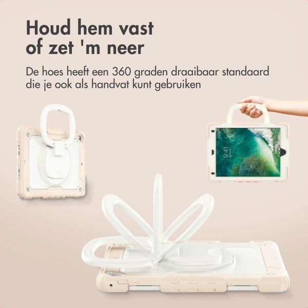 imoshion Rugged Kidsproof Backcover Apple iPad 6 (2018) 9.7 inch / iPad 5 (2017) 9.7 inch / Air 2 (2014)/Air 1 (2013) - Lichtroze