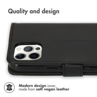 imoshion Luxury Bookcase Apple iPhone 12 Pro Max - Black
