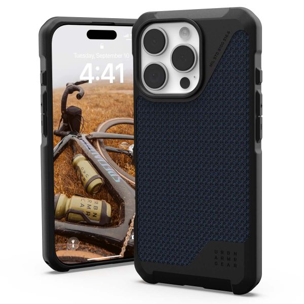 UAG Metropolis LT MagSafe Backcover iPhone 16 Pro - Kevlar Mallard