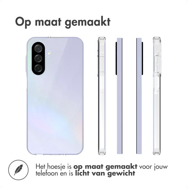 Accezz Clear Backcover Samsung Galaxy A17 - Transparant