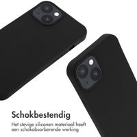 imoshion Siliconen hoesje met koord Apple iPhone 14 - Zwart