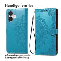 imoshion Mandala Bookcase Apple iPhone 17 - Turquoise